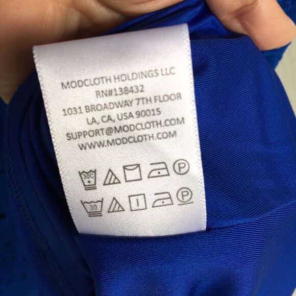 Blue Eyelet Tunic Dress- Modcloth - Picture 10 of 11